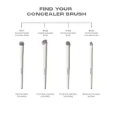 Morphe M133 Domed Concealer Brush кисть для консилера куполообразная, 1 шт — фото 6