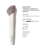 Кисть для теней Morphe M103 ANGLED CREAM & LIQUID FOUNDATION BRUSH, 1 шт — фото 3