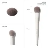 Кисть для румян Morphe M204 ROUNDED CREAM & LIQUID BLUSH BRUSH, 1 шт — фото 6