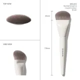 Кисть для румян Morphe M243 SLANTED CREAM & LIQUID CONTOUR BRUSH, 1 шт — фото 7