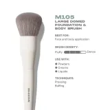 Кисть для теней Morphe M105 LARGE DOMED FOUNDATION & BODY BRUSH, 1 шт — фото 4