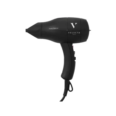 Velecta Paris ICONIC TGR 2.0 профессиональный фен для волос 2000 Вт, чёрный, 520 г