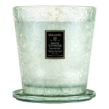 Аромат для помещения VOLUSPA 3 Wick Hearth Candle, оттенок White Cypress — фото 2
