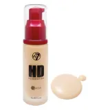 Тональный крем W7 HD Foundation DLUGOTRWALY PODKLAD Butter Cream — фото 2