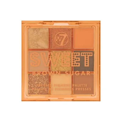 Тени для век: Cien do powiek W7 Sweet BROWN SUGAR paleta prasowanych pigmentow, 8.1 г