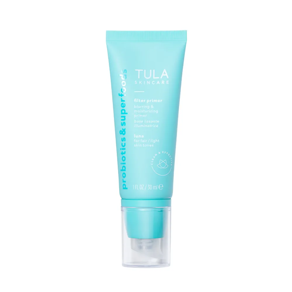 Основа для макияжа Tula Filter primer Blurring & Moisturizing Primer, оттенок Luna (Fair / Light)