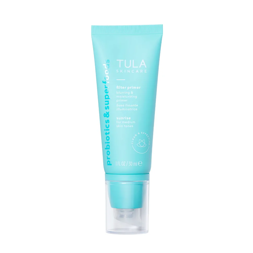 Основа для макияжа Tula Filter primer Blurring & Moisturizing Primer, оттенок Sunrise (Medium)