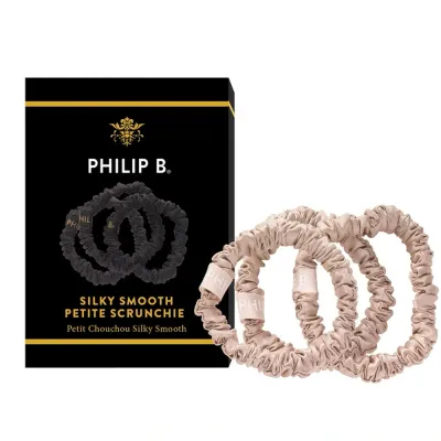 Philip B. Petite Champagne Scrunchie резинка скранчи для волос, 1 шт