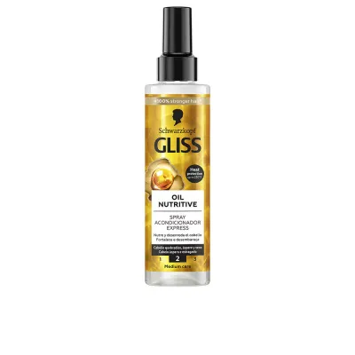 Бальзам для волос для смывки Schwarzkopf GLISS OIL NUTRITIVE odzywka w sprayu, 200 мл