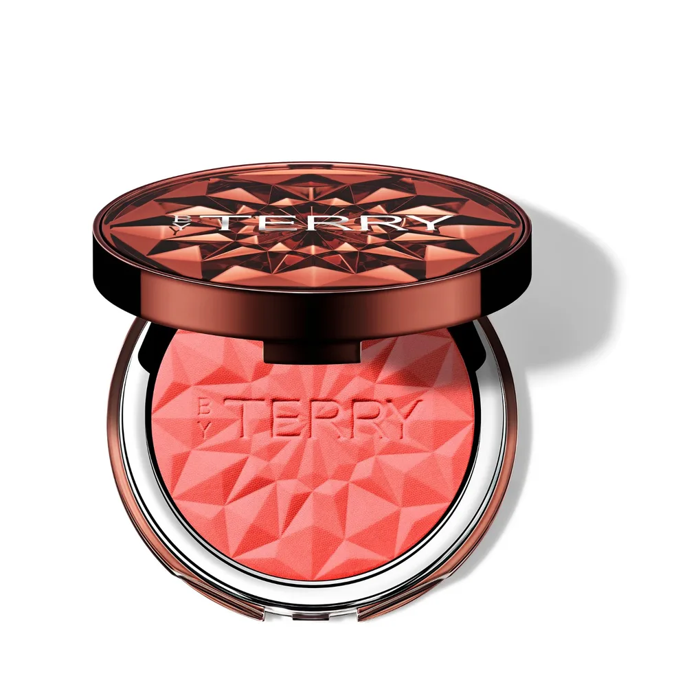 Румяна: Роза By Terry PIELEGNACYJNY ROZ TEA TO TAN POWDER BLUSH NADAJACY PROMIENNY BLASK, оттенок 4.Coral Crush