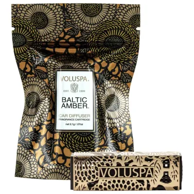 Аромат для помещения VOLUSPA Baltic AmberTravel Diffuser Set, 1 шт