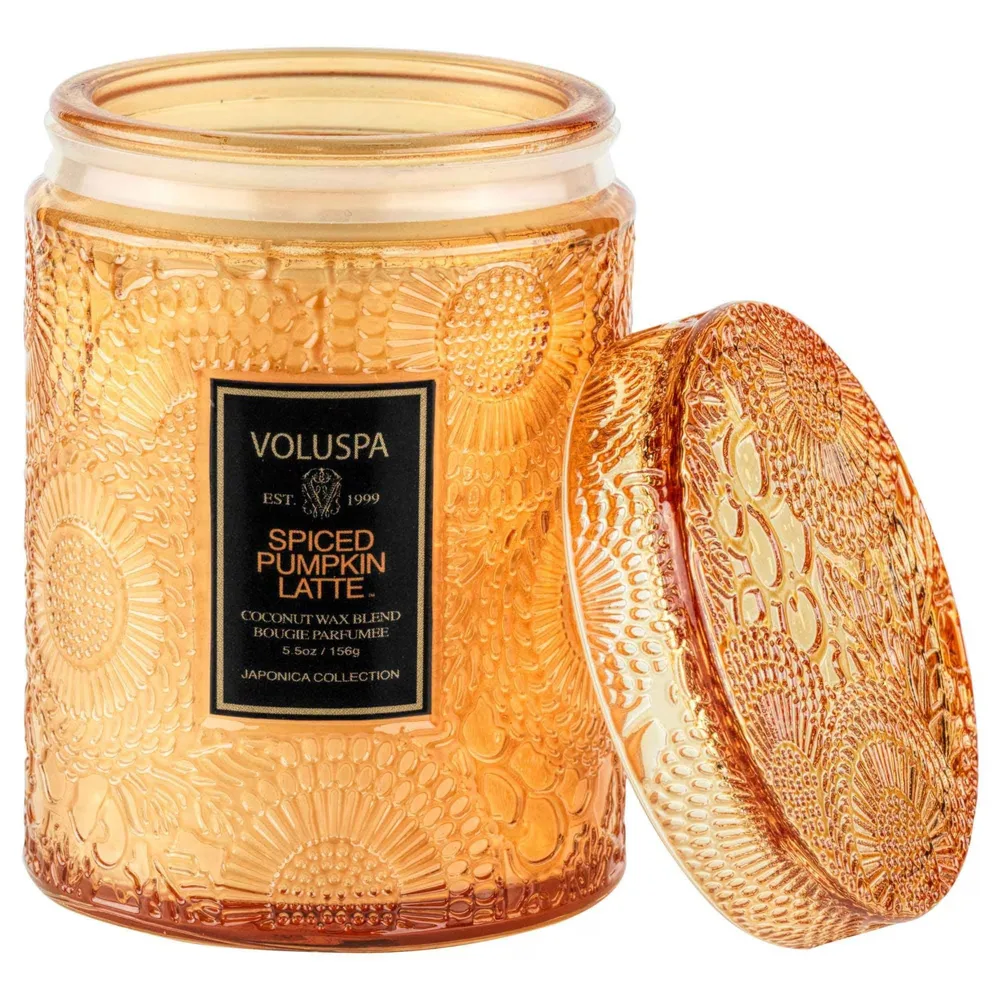 Аромат для помещения VOLUSPA Small Jar Candle, оттенок Spiced Pumpkin Latte