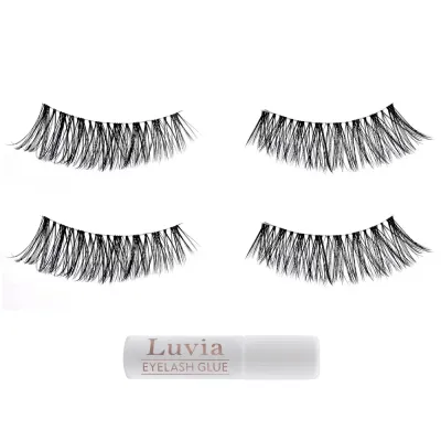 Luvia Vegan Lashes накладные ресницы, модель Estella, 1 шт, оттенок Aurora