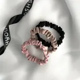 Poshyou Scrunchies MINI набор резинок для волос, 3 штуки, ширина 1,5 см, 1 шт — фото 1