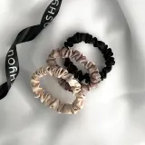 Poshyou Scrunchies Mini набор резинок для волос 3 штуки ширина 1,5 см, 1 шт — фото 1