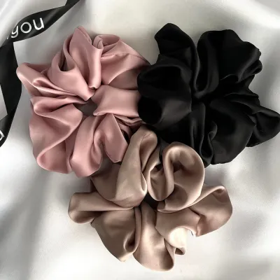 Poshyou Scrunchies Maxi набор резинок для волос тканевых 3 шт
