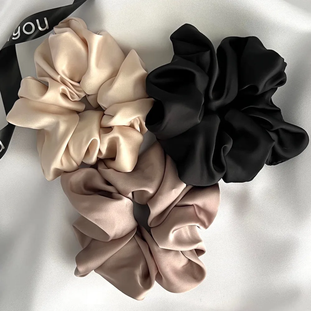 Poshyou набор резинок для волос MAXI скранчи 3 шт