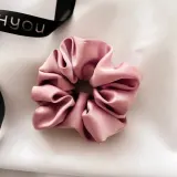 Poshyou Scrunchie MIDI Nude Rose резинка для волос, ширина 5 см, 1 шт — фото 1