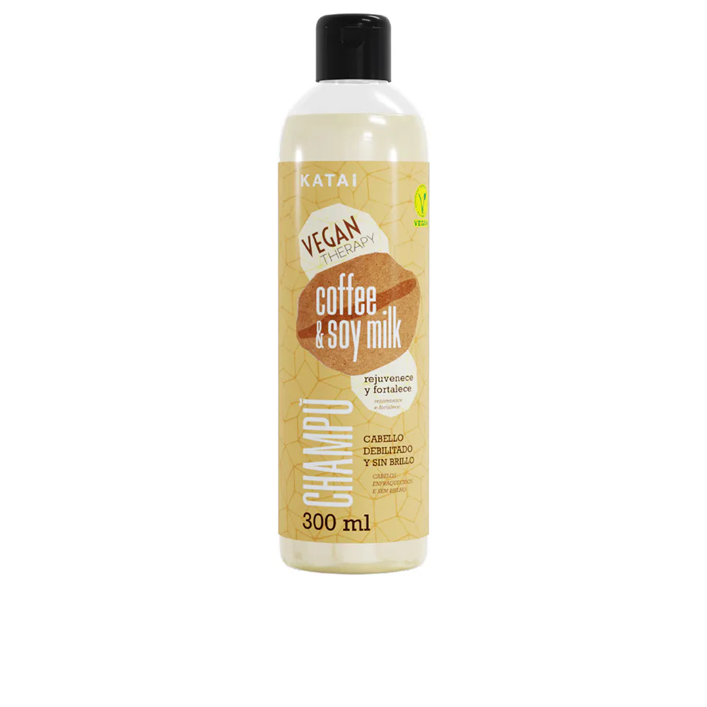 Шампунь для волос Katai Nails Szampon LATTE KAWA I MLEKO SOJOWE, 300 мл