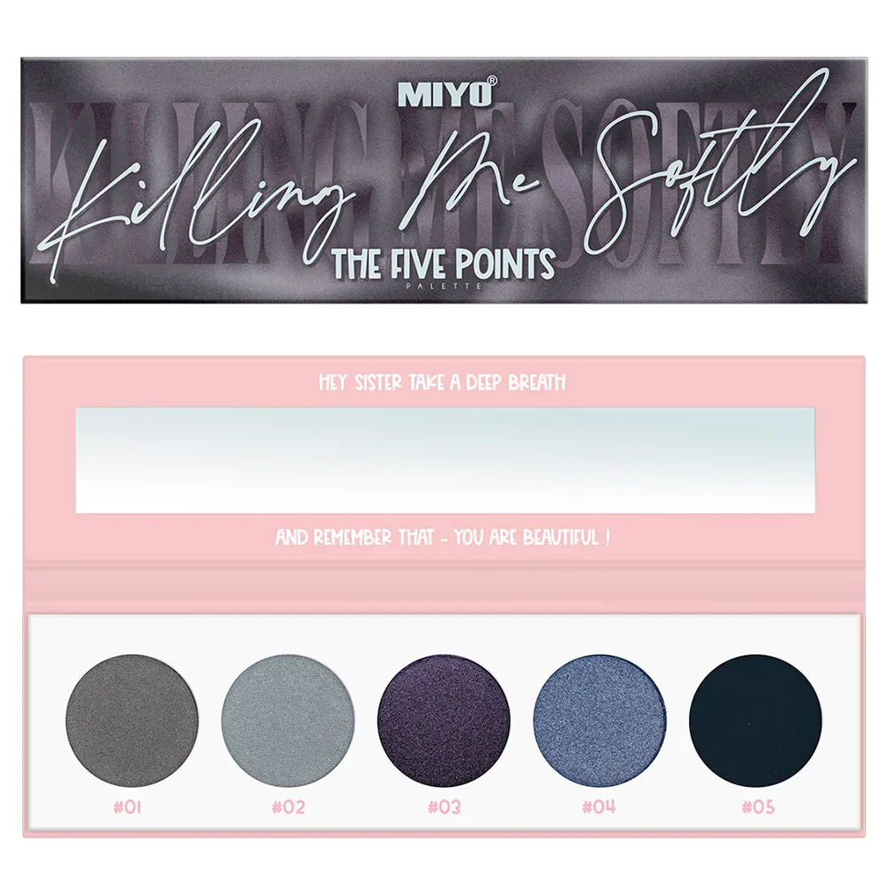 Miyo Five Points Палетка теней для век №14, 6,5 г