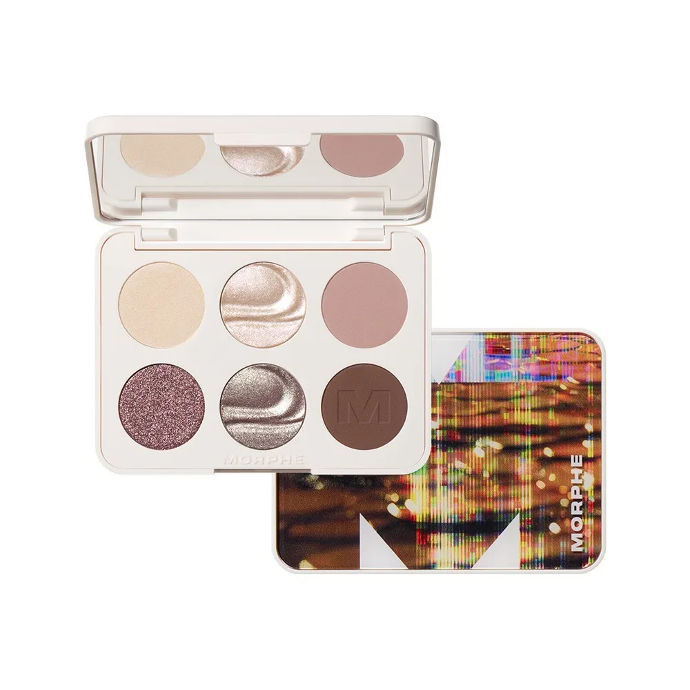 Тени для век: Cien do powiek Morphe RICH GLITCH EYESHADOW PALETTE (6-PAN), 7.5 г