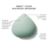 Morphe All Covered Shapeable Makeup Sponge спонж для макияжа с изменяемой формой, 1 шт — фото 3