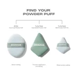 Morphe All Set Touchup Powder Puff велюровая пуховка для пудры с дорожным футляром, 1 шт — фото 5
