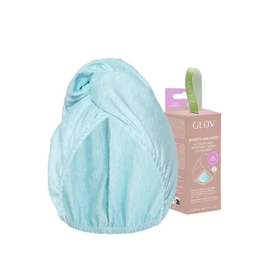 GLOV Sport Hair Wrap полотенце-тюрбан для волос из микрофибры, 1 шт