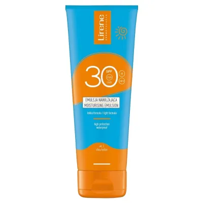 Солнцезащитный бальзам Lirene SUN Emulsja nawilzajaca SPF 30, 120 мл