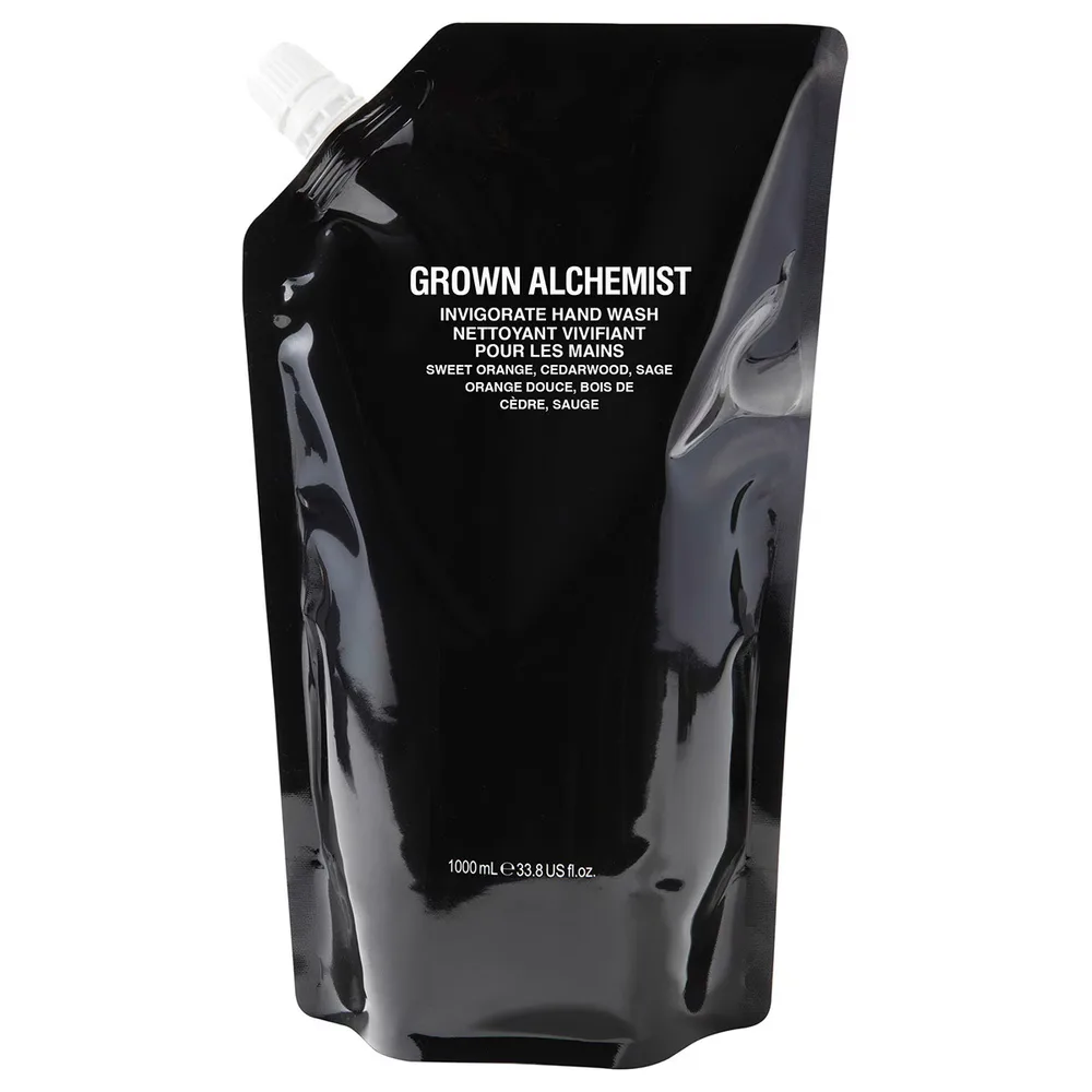 Мыло для рук Grown Alchemist Invigorate Hand Wash Refill Pouch, 1000 мл