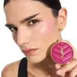 Румяна: Роза Yves Saint Laurent Bold Blurring Blush, оттенок 66 - FUCHSIA FIZZ — фото 4