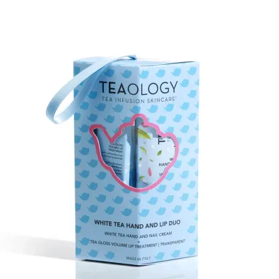 Набор для ухода за телом Teaology Hand and Lip Duo White Tea, 1 шт