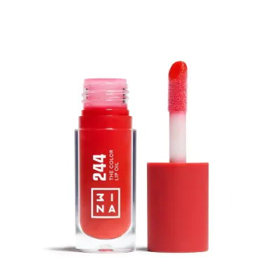 3INA The Color Масло для губ, 4 мл, оттенок 244 - 244 RED