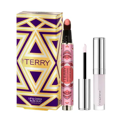 By Terry Lip and Cheek Bliss Duo Набор: румяна и бальзам для губ, 1 шт