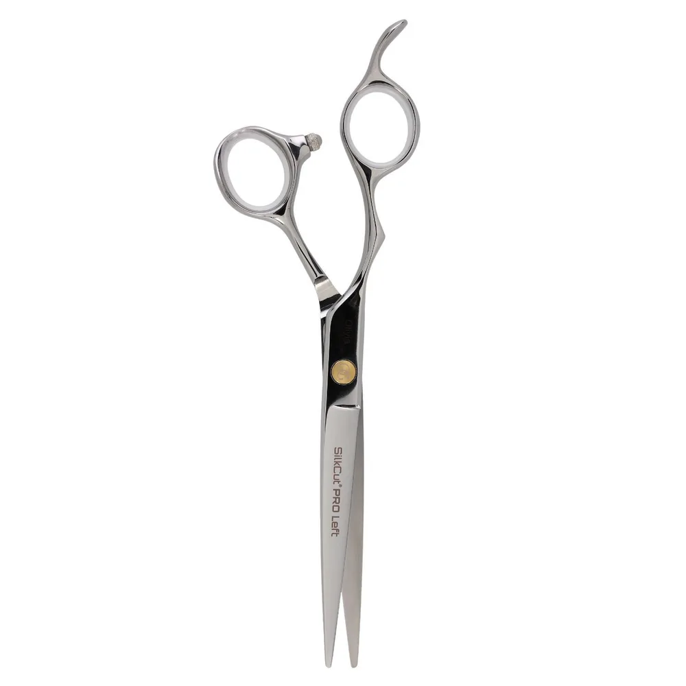 Olivia Garden SilkCut PRO Left ножницы для стрижки волос для левой руки, 1 шт