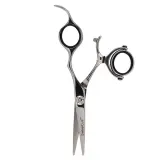Olivia Garden SwivelCut ножницы парикмахерские для стрижки с вращающимся кольцом, сталь 9cr, 1 шт — фото 1