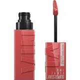 Maybelline New York Super Stay Vinyl Ink Жидкая губная помада виниловая, оттенок 15 - PEACHY — фото 5