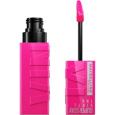 Maybelline New York Super Stay Vinyl Ink Жидкая губная помада виниловая, оттенок 150 - STRIKING