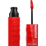 Maybelline New York Super Stay Vinyl Ink Жидкая губная помада виниловая, оттенок 25 - RED-HOT — фото 1