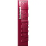 Maybelline New York Super Stay Vinyl Ink Жидкая губная помада виниловая, оттенок 30 - UNRIVALED — фото 1