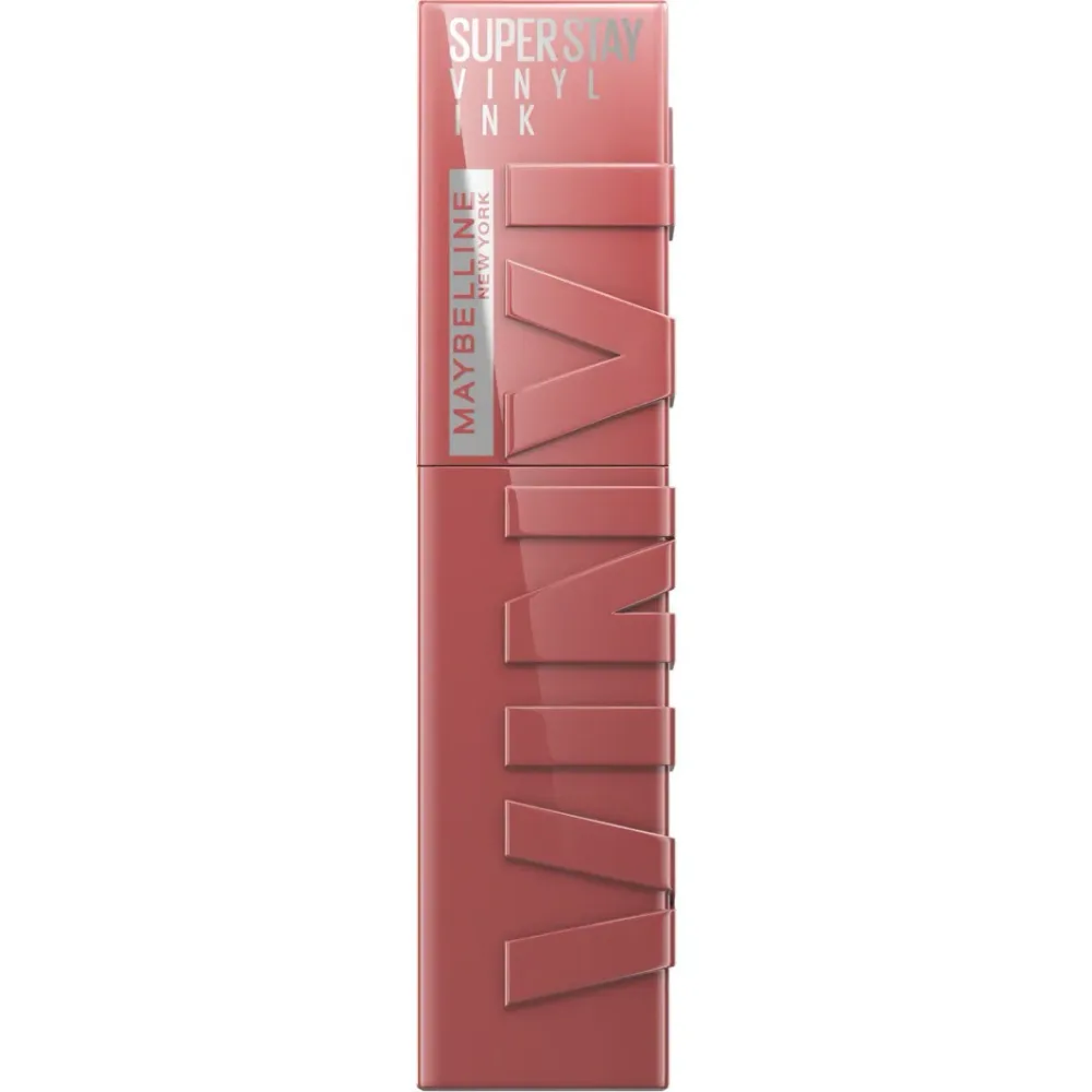 Maybelline New York Super Stay Vinyl Ink Жидкая губная помада виниловая, оттенок 35 - CHEEKY