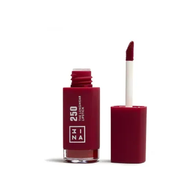 Губная помада в стике 3INA The Longwear Lipstick, оттенок Nr. 250 - Dark Pink Red