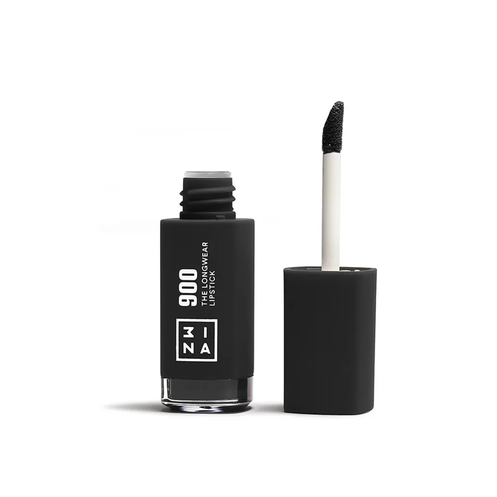 Губная помада в стике 3INA The Longwear Lipstick, оттенок Nr. 900 - чёрный
