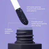 Губная помада в стике 3INA The Longwear Lipstick, оттенок Nr. 900 - чёрный — фото 2