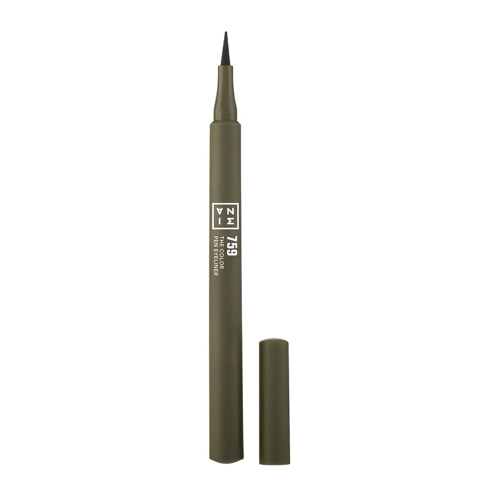 Подводка для глаз 3INA The Color Pen, оттенок 759 - OLIVE GREEN