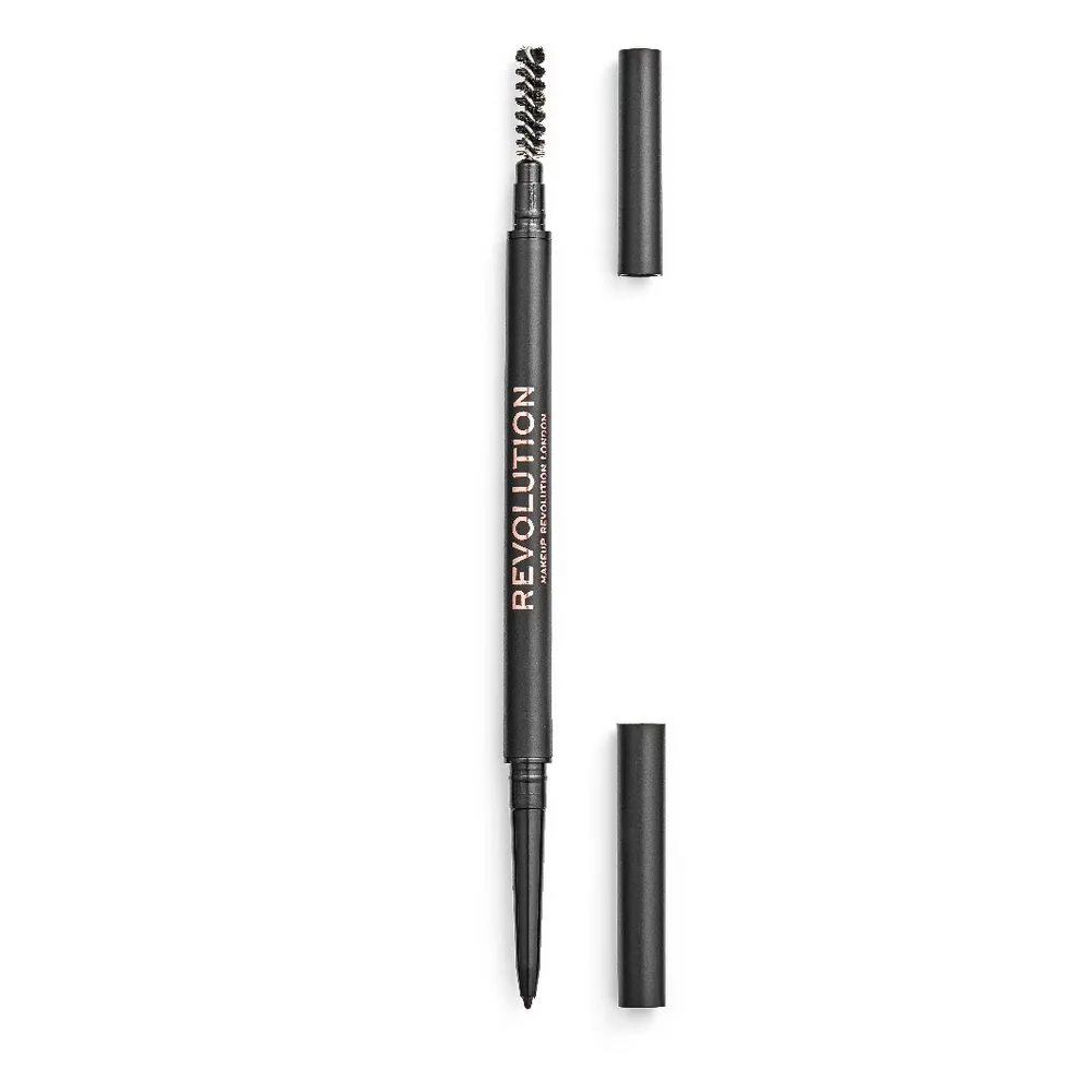 Revolution Precise Brow Карандаш для бровей, 0,05 г, оттенок DARK BROWN