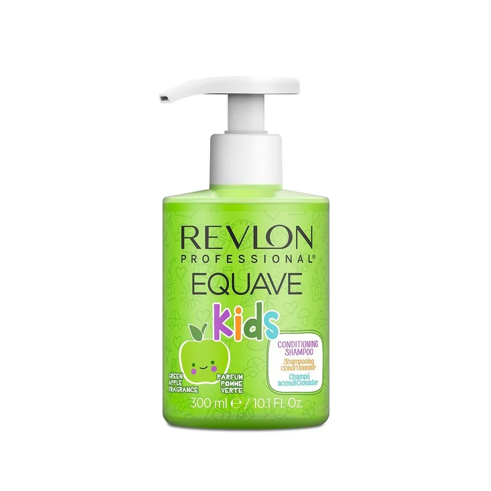 Revlon Professional Apple Kids Шампунь-кондиционер 2 в 1 детский, с ароматом яблока, 300 мл