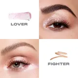 Morphe Mixed Signals Тени-стик кремово-жидкие двусторонние, оттенки Partner/Player, 8 г, оттенок LOVER / FIGHTER — фото 3