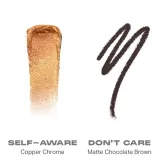 Morphe Mixed Signals Тени-стик кремово-жидкие двусторонние, оттенки Partner/Player, 8 г, оттенок SELF-AWARE / DON'T CARE — фото 5