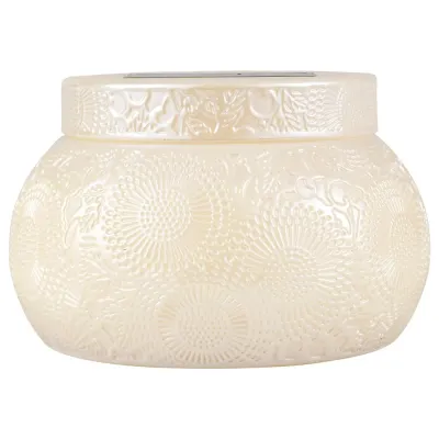 Свеча VOLUSPA Chawan Bowl Candle, оттенок Santal Vanille Embossed